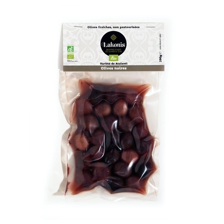 Olives noires Atalanti saumure Bio SV290g
